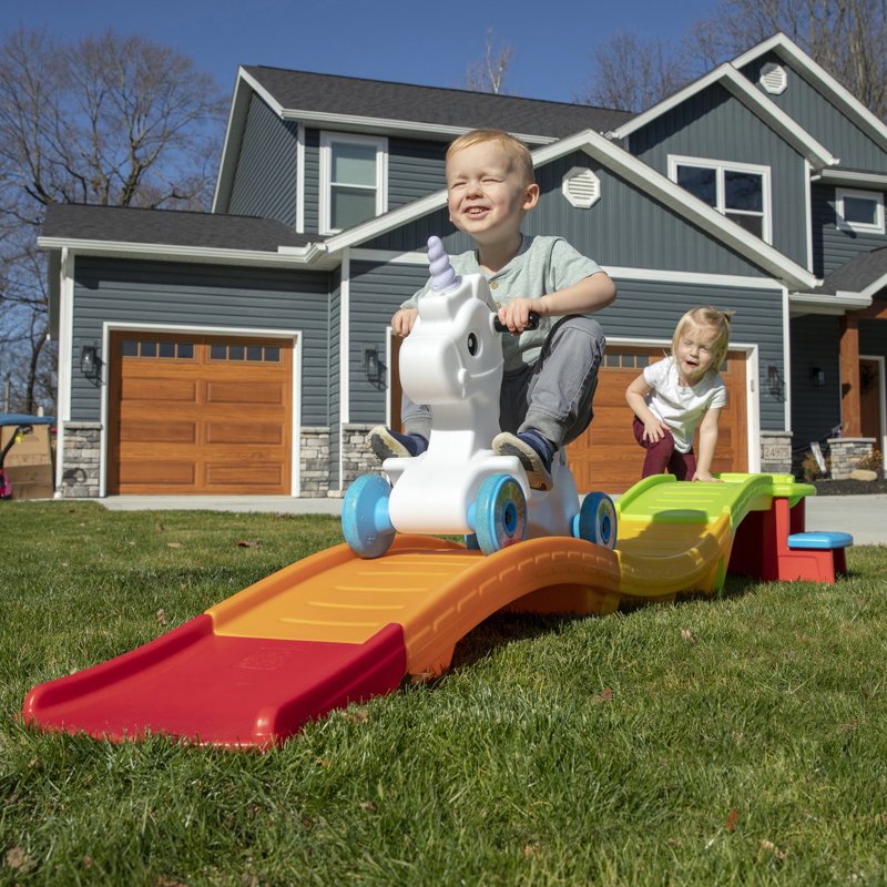 Step2 Unicorn Up and Down Roller Coaster & Reviews Wayfair